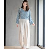 リボンボタン透かし編みニットカーディガン | rps | 詳細画像26 