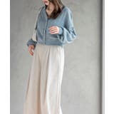 リボンボタン透かし編みニットカーディガン | rps | 詳細画像29 