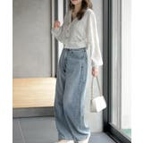 リボンボタン透かし編みニットカーディガン | rps | 詳細画像5 