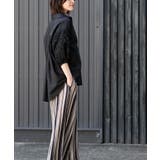 レース7分袖スキッパーチュニック | rps | 詳細画像12