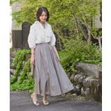 レース7分袖スキッパーチュニック | rps | 詳細画像2