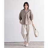 レース7分袖スキッパーチュニック | rps | 詳細画像29