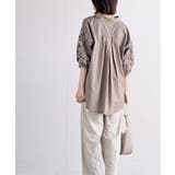 レース7分袖スキッパーチュニック | rps | 詳細画像31