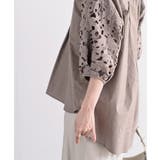 レース7分袖スキッパーチュニック | rps | 詳細画像36