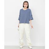 フレアーリボン袖７分プルオーバー | rps | 詳細画像2 