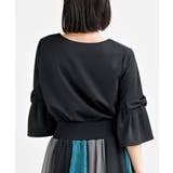 フレアーリボン袖７分プルオーバー | rps | 詳細画像27 