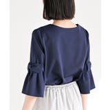 フレアーリボン袖７分プルオーバー | rps | 詳細画像33 