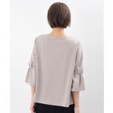 フレアーリボン袖７分プルオーバー | rps | 詳細画像35 