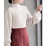 ボリューム袖ボトルネックリブニットプルオーバー | rps | 詳細画像17 