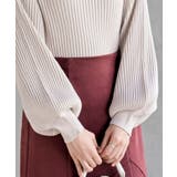 ボリューム袖ボトルネックリブニットプルオーバー | rps | 詳細画像21 