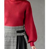 ボリューム袖ボトルネックリブニットプルオーバー | rps | 詳細画像42 