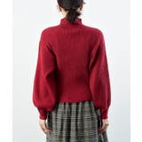 ボリューム袖ボトルネックリブニットプルオーバー | rps | 詳細画像44 