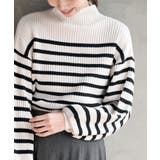 アイボリー2 | ボリューム袖ボトルネックリブニットプルオーバー | rps