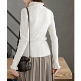 フリルネックリブニットプルオーバー | rps | 詳細画像47