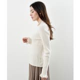 フリルネックリブニットプルオーバー | rps | 詳細画像49