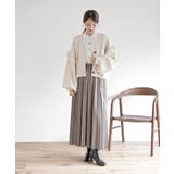 サイドレースアップケーブルフリルニットカーディガン | rps | 詳細画像10 