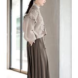 サイドレースアップケーブルフリルニットカーディガン | rps | 詳細画像23 