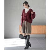 サイドレースアップケーブルフリルニットカーディガン | rps | 詳細画像28 