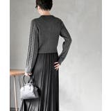 ダブルＺＩＰショート丈ケーブルニットプルオーバー | rps | 詳細画像11 