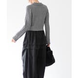 ダブルＺＩＰショート丈ケーブルニットプルオーバー | rps | 詳細画像20 