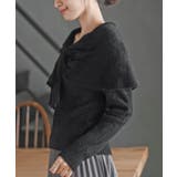 リボンモチーフラメフェザーニットプルオーバー | rps | 詳細画像16 