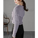 リボンモチーフラメフェザーニットプルオーバー | rps | 詳細画像25 