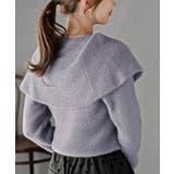 リボンモチーフラメフェザーニットプルオーバー | rps | 詳細画像26 