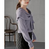 リボンモチーフラメフェザーニットプルオーバー | rps | 詳細画像27 