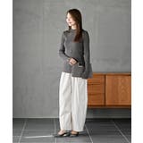 袖口ボタンプチハイラメリブニットプルオーバー | rps | 詳細画像10 