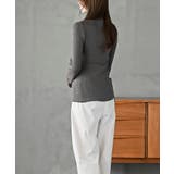 袖口ボタンプチハイラメリブニットプルオーバー | rps | 詳細画像12 