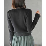 袖口ボタンプチハイラメリブニットプルオーバー | rps | 詳細画像24 