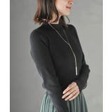 袖口ボタンプチハイラメリブニットプルオーバー | rps | 詳細画像25 