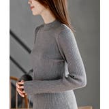 袖口ボタンプチハイラメリブニットプルオーバー | rps | 詳細画像31 