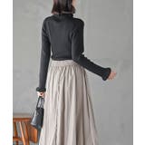 フリルネックラメリブニットプルオーバー | rps | 詳細画像13 