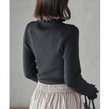 フリルネックラメリブニットプルオーバー | rps | 詳細画像17 