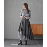 フリルネックラメリブニットプルオーバー | rps | 詳細画像20 