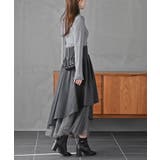 フリルネックラメリブニットプルオーバー | rps | 詳細画像23 