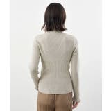 フリルネックラメリブニットプルオーバー | rps | 詳細画像42 