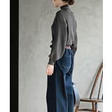 ボリューム袖ボトルネックラメリブニットプルオーバー | rps | 詳細画像12 