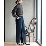 ボリューム袖ボトルネックラメリブニットプルオーバー | rps | 詳細画像14 