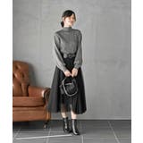 ボリューム袖ボトルネックラメリブニットプルオーバー | rps | 詳細画像28 