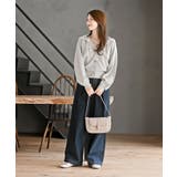 リボンボタンボリューム袖ラメニットＶカーディガン | rps | 詳細画像10 