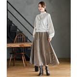 リボンボタンボリューム袖ラメニットＶカーディガン | rps | 詳細画像2 