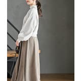 リボンボタンボリューム袖ラメニットＶカーディガン | rps | 詳細画像3 