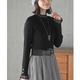 シアーネックリブニットプルオーバー | rps | 詳細画像14 