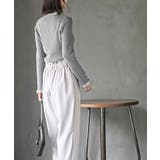 シアーネックリブニットプルオーバー | rps | 詳細画像20 