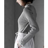 シアーネックリブニットプルオーバー | rps | 詳細画像23 