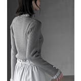 シアーネックリブニットプルオーバー | rps | 詳細画像24 