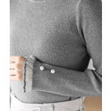 シアーネックリブニットプルオーバー | rps | 詳細画像26 