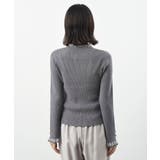 シアーネックリブニットプルオーバー | rps | 詳細画像28 